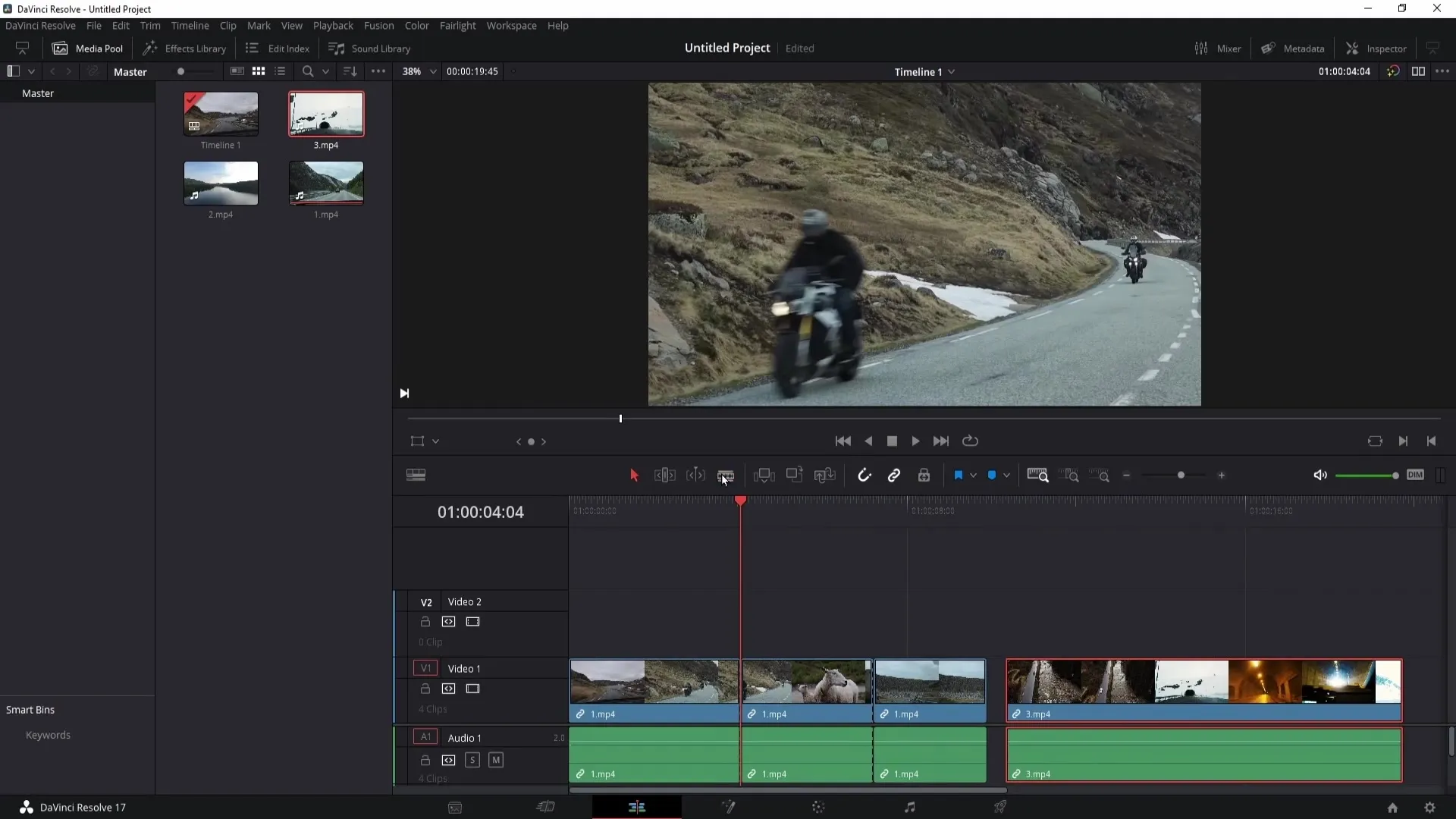 Komplexní návod k nástrojům na stránce úprav v programu DaVinci Resolve