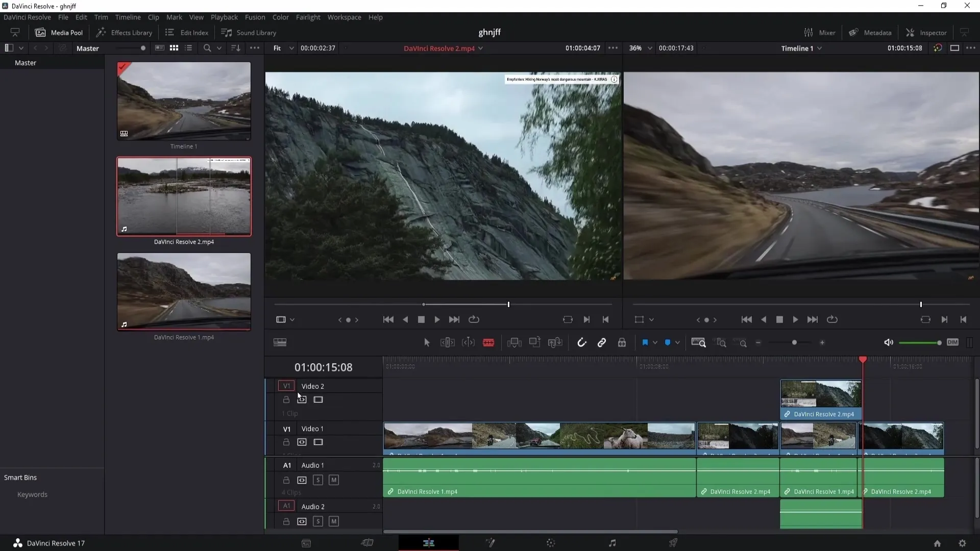 In- und Out-Body v DaVinci Resolve: Kompletní průvodce