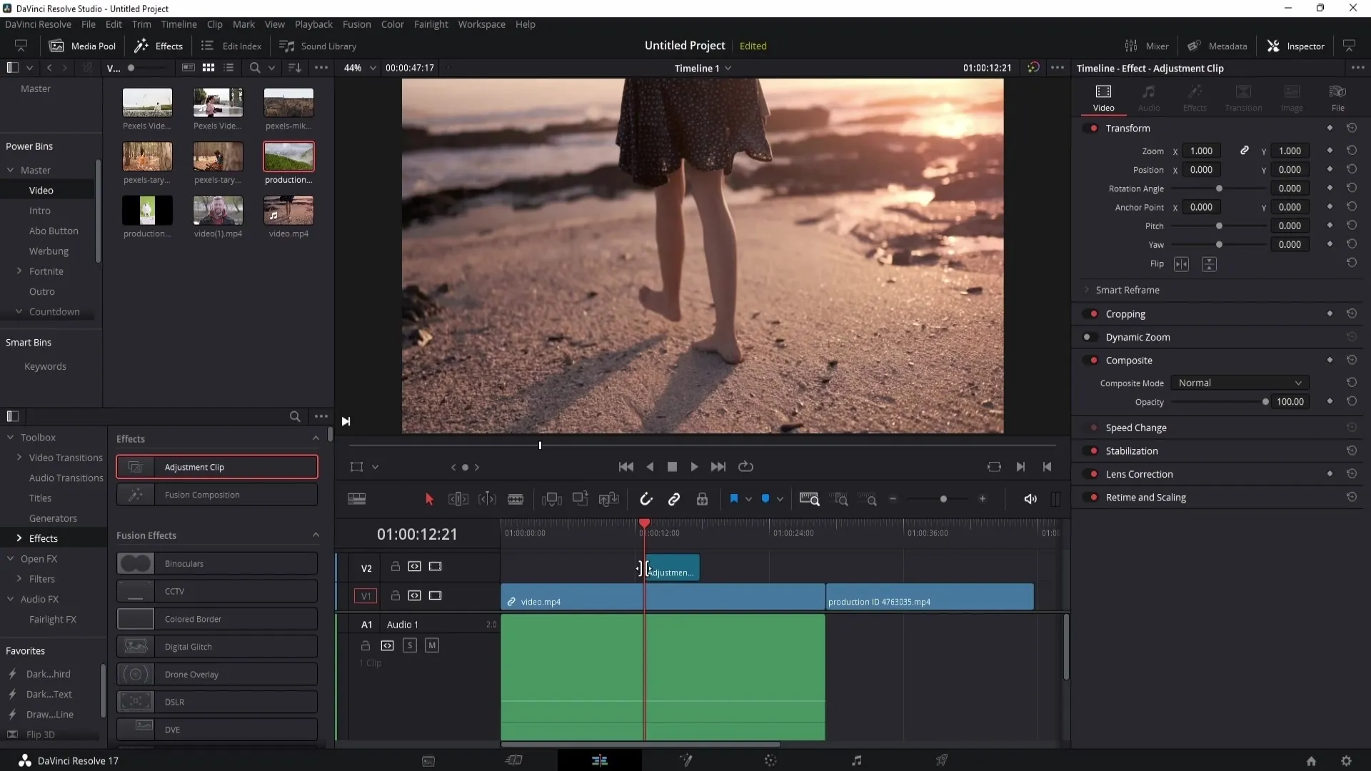 Nejlepší tipy na fúzní efekty v programu DaVinci Resolve