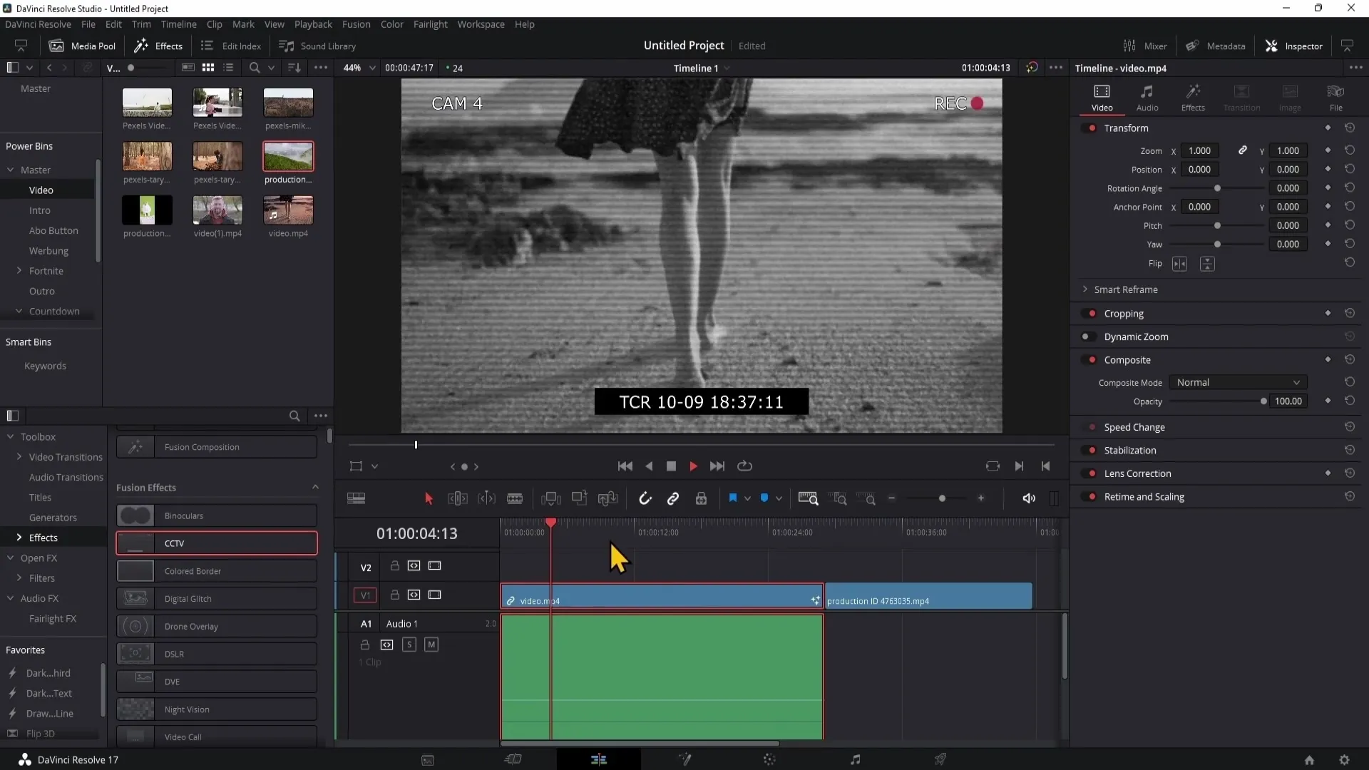 Nejlepší tipy na efekty spojení v programu DaVinci Resolve