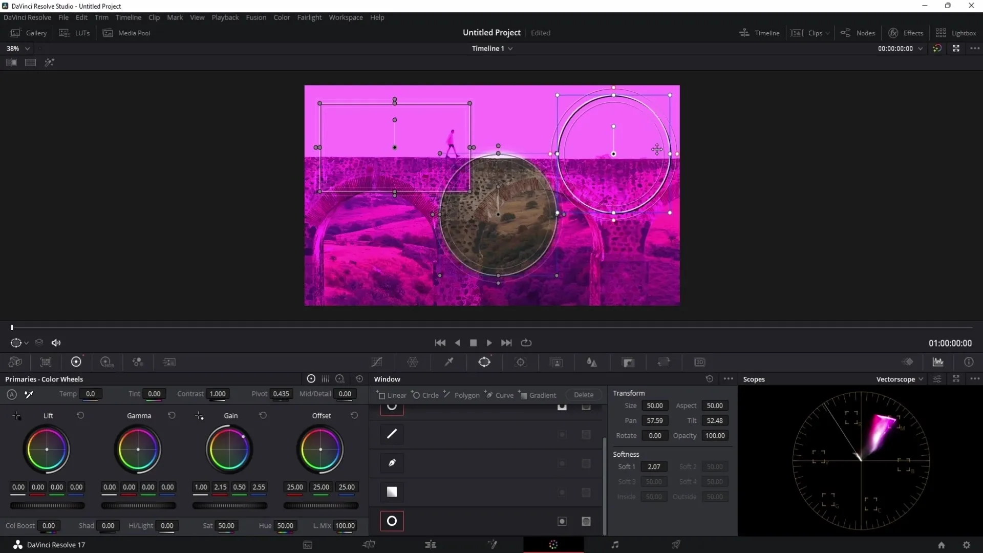 Podrobný návod k maskám v DaVinci Resolve