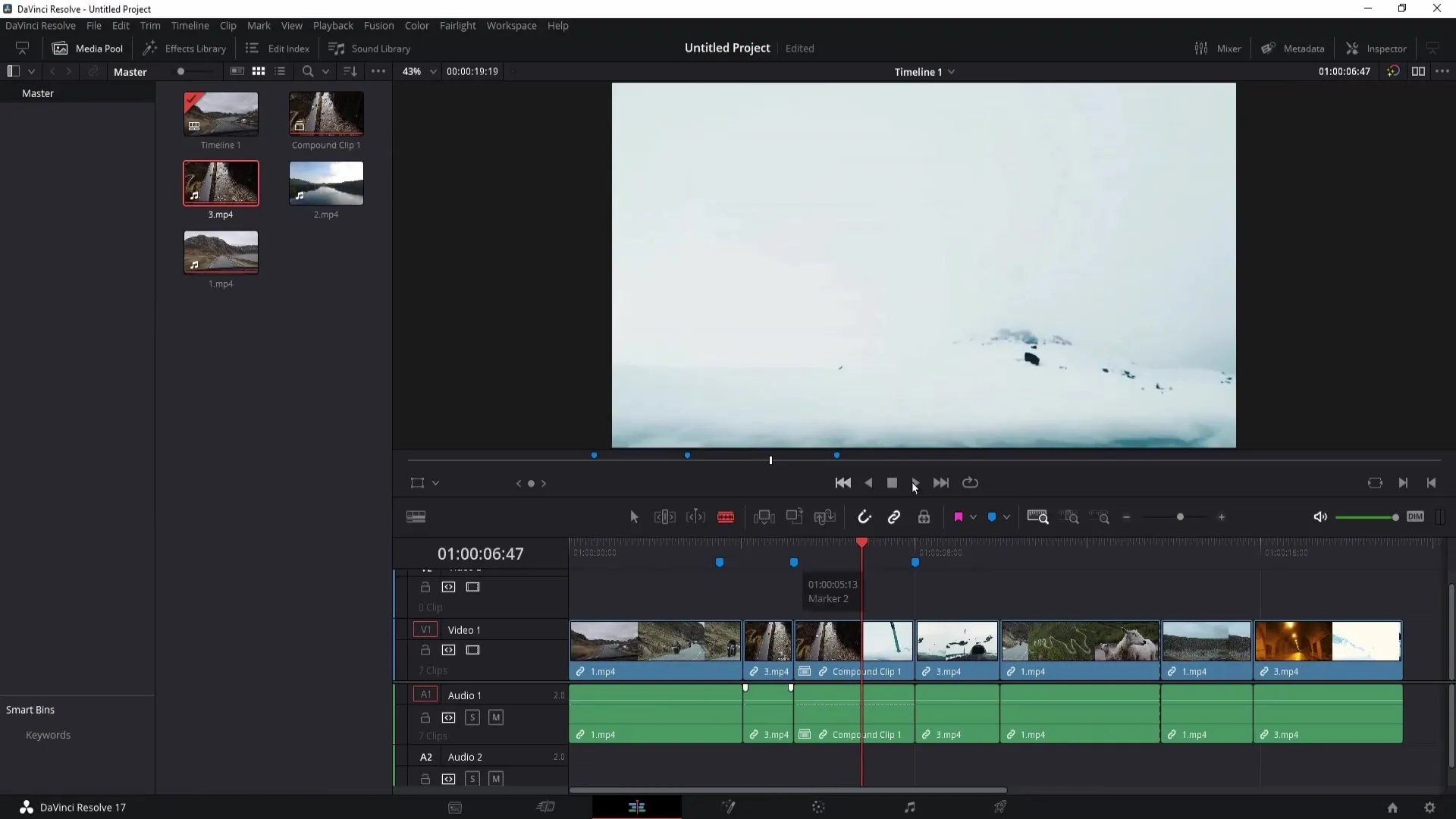 DaVinci Resolve: Efektivní využití vlaječek a značek
