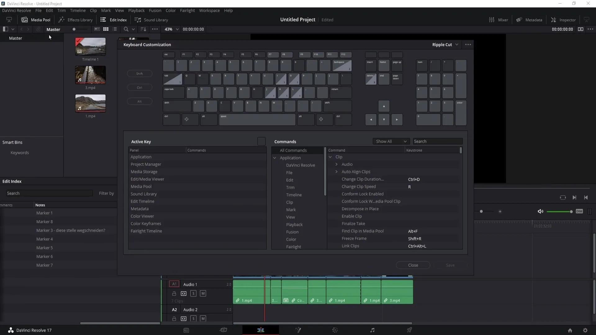 DaVinci Resolve: Efektivní využití vlaječek a značek