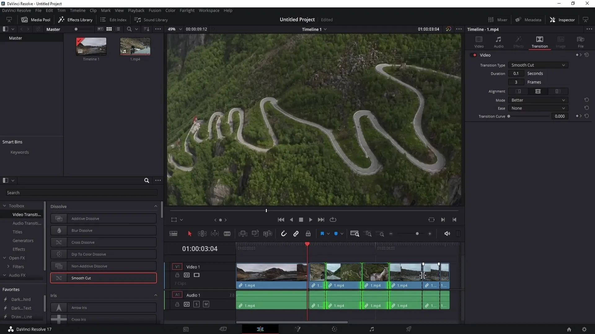 Efektivní využití Jump Cut a Smooth Cut v DaVinci Resolve