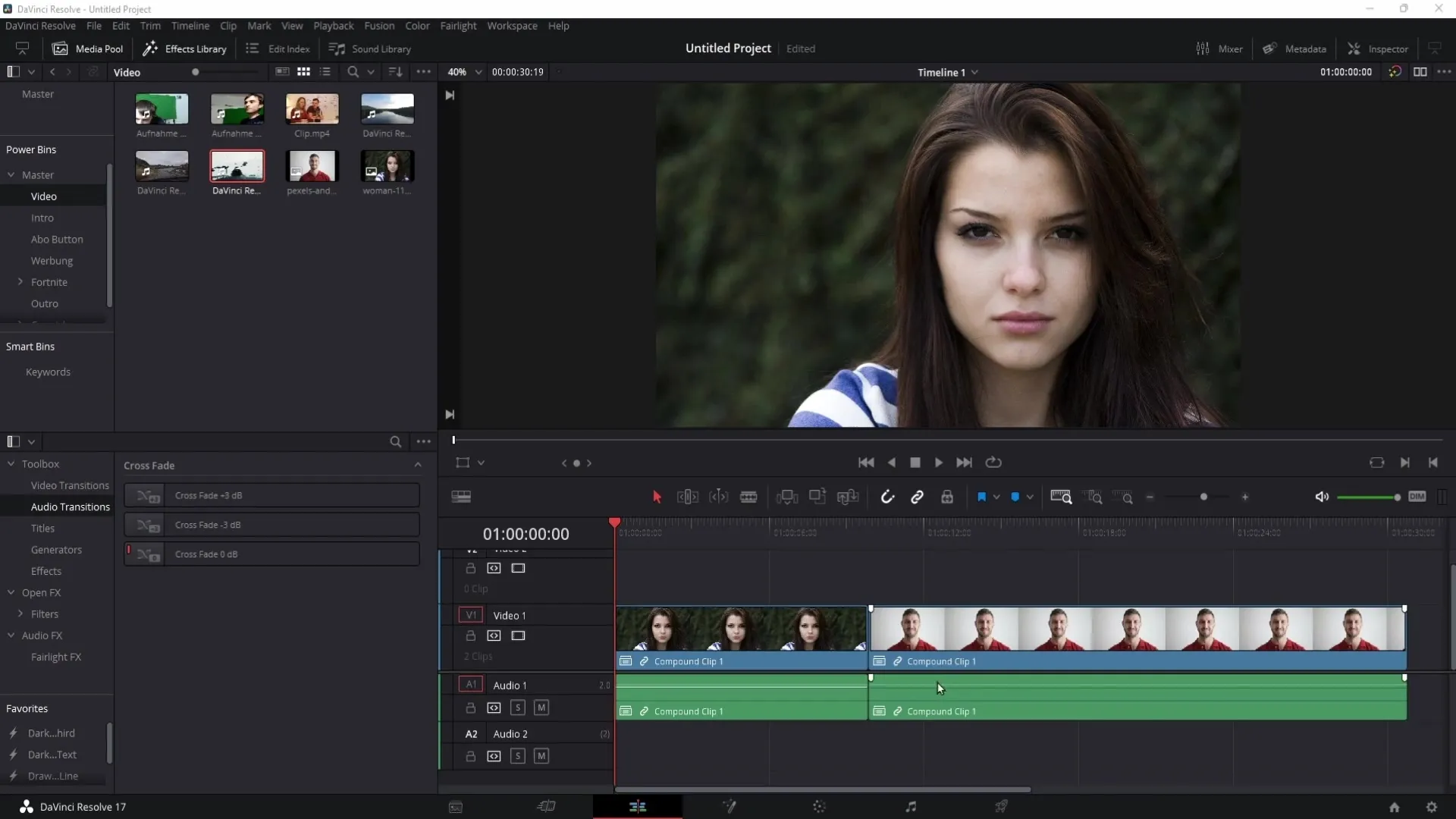 Zvládni J- a L-cuts v DaVinci Resolve