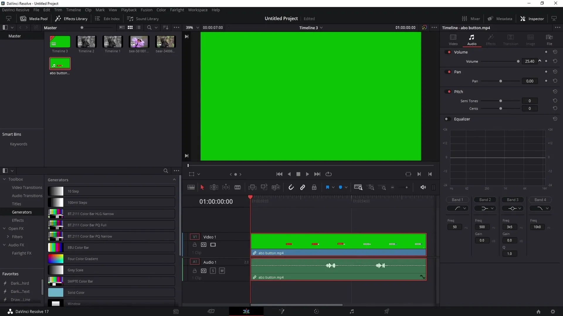 DaVinci Resolve: Průvodce krok za krokem pro vytváření časových os