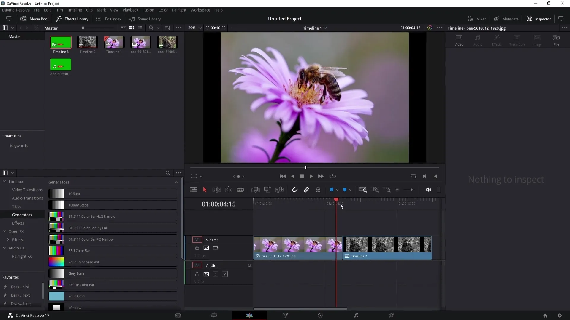 DaVinci Resolve: Krok za krokem návod na vytváření časových os