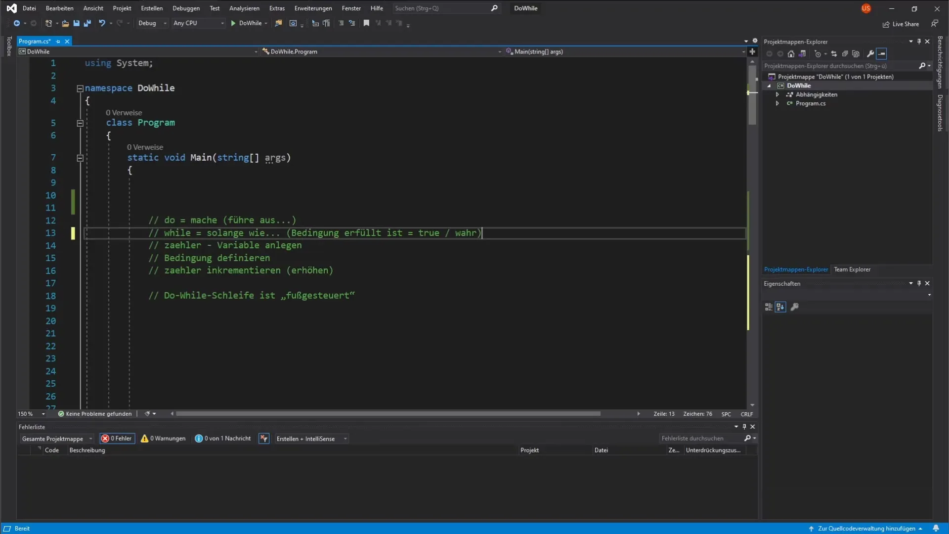 Do-While loop in C#: How to use it correctly Do-While loop in C#: How to use it correctly