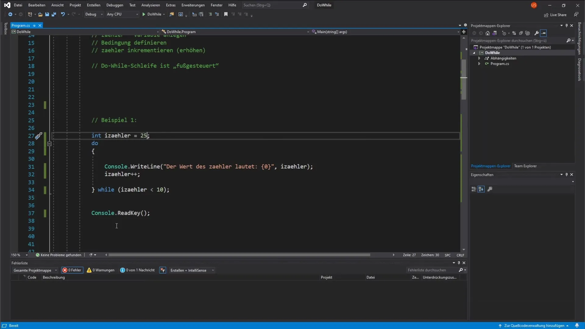 Do-While loop in C#: Here's how to use it correctly Do-While loop in C#: How to use it correctly
