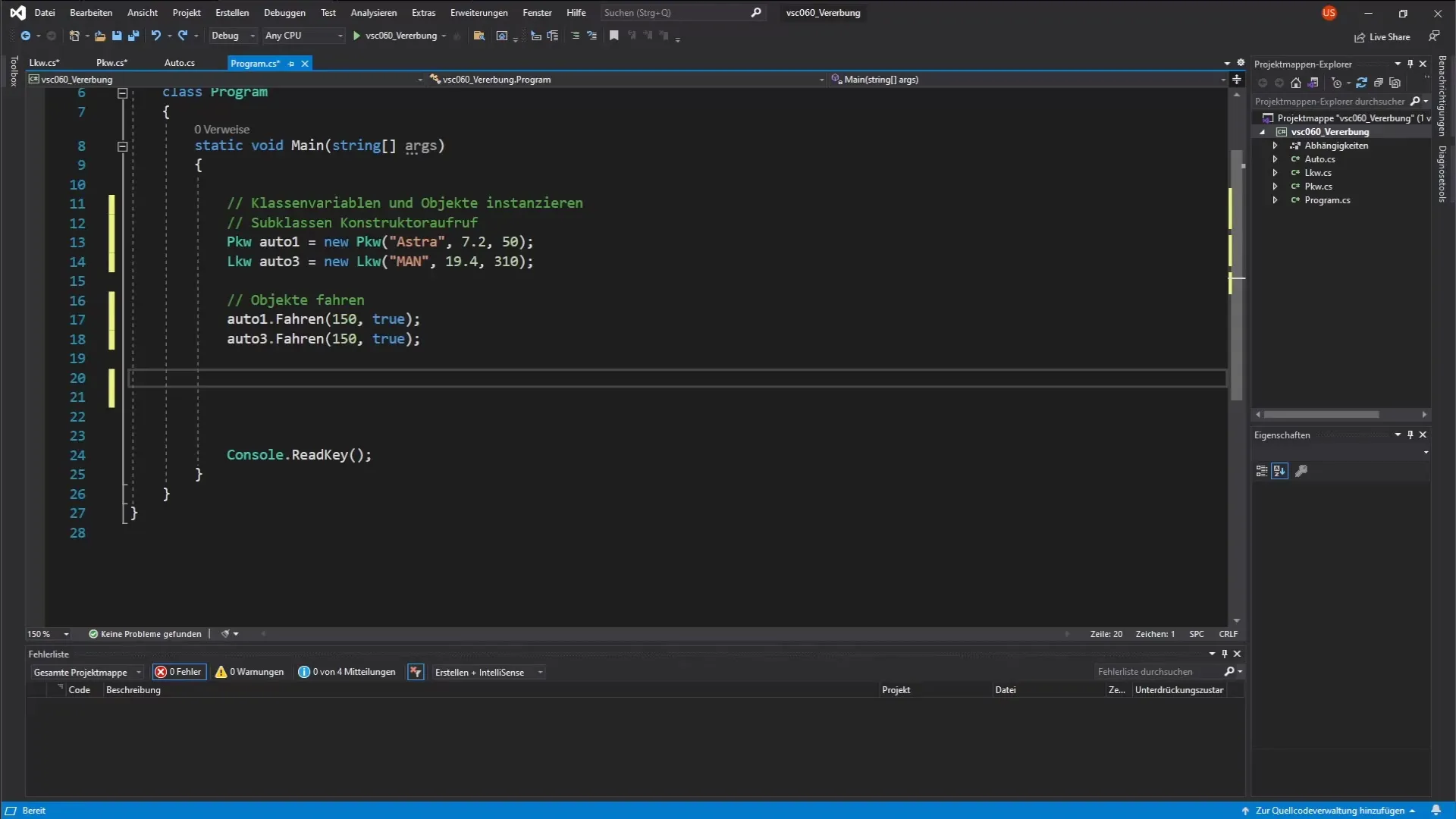 Verstehe Polymorphie in C# an praktischen Beispielen Verstehe Polymorphie in C# an praktischen Beispielen