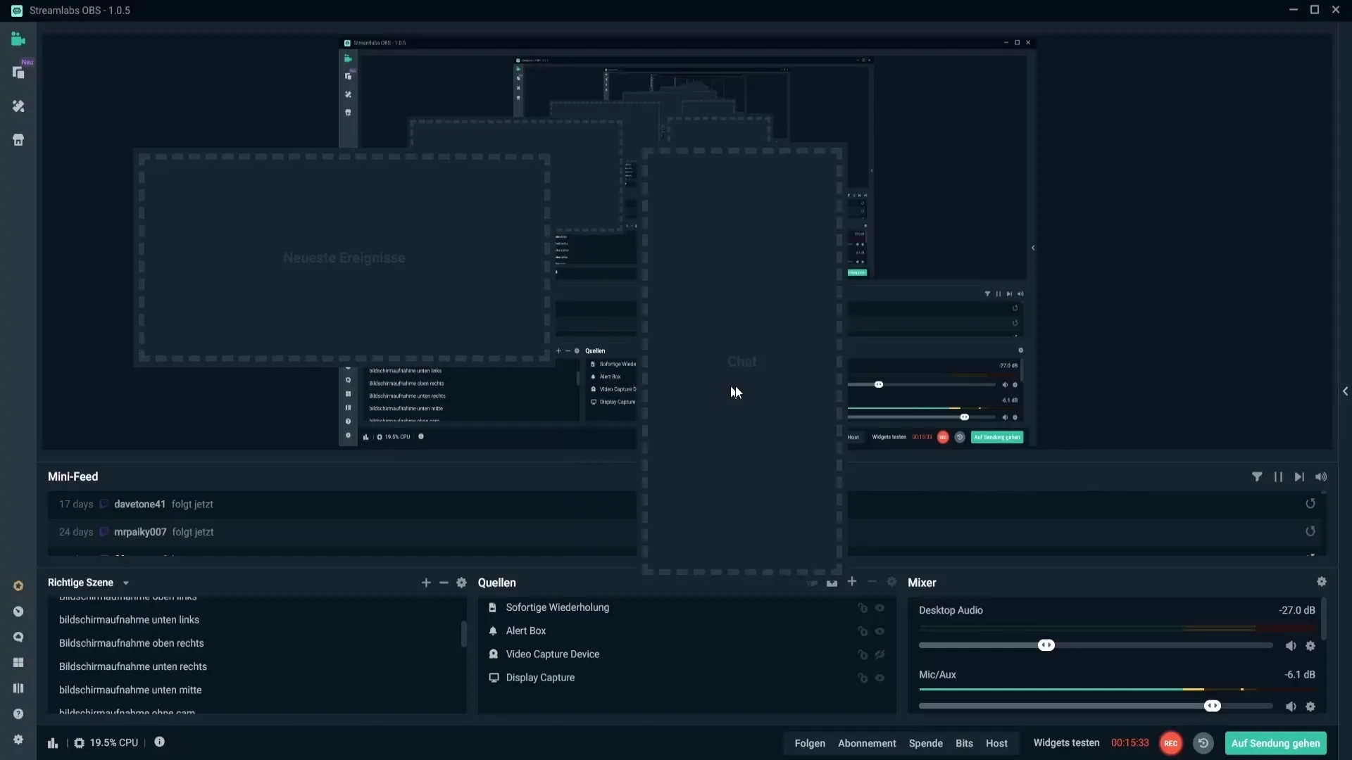 Tastenkürzel in Streamlabs OBS Einrichten Tastenkürzel in Streamlabs OBS Einrichten