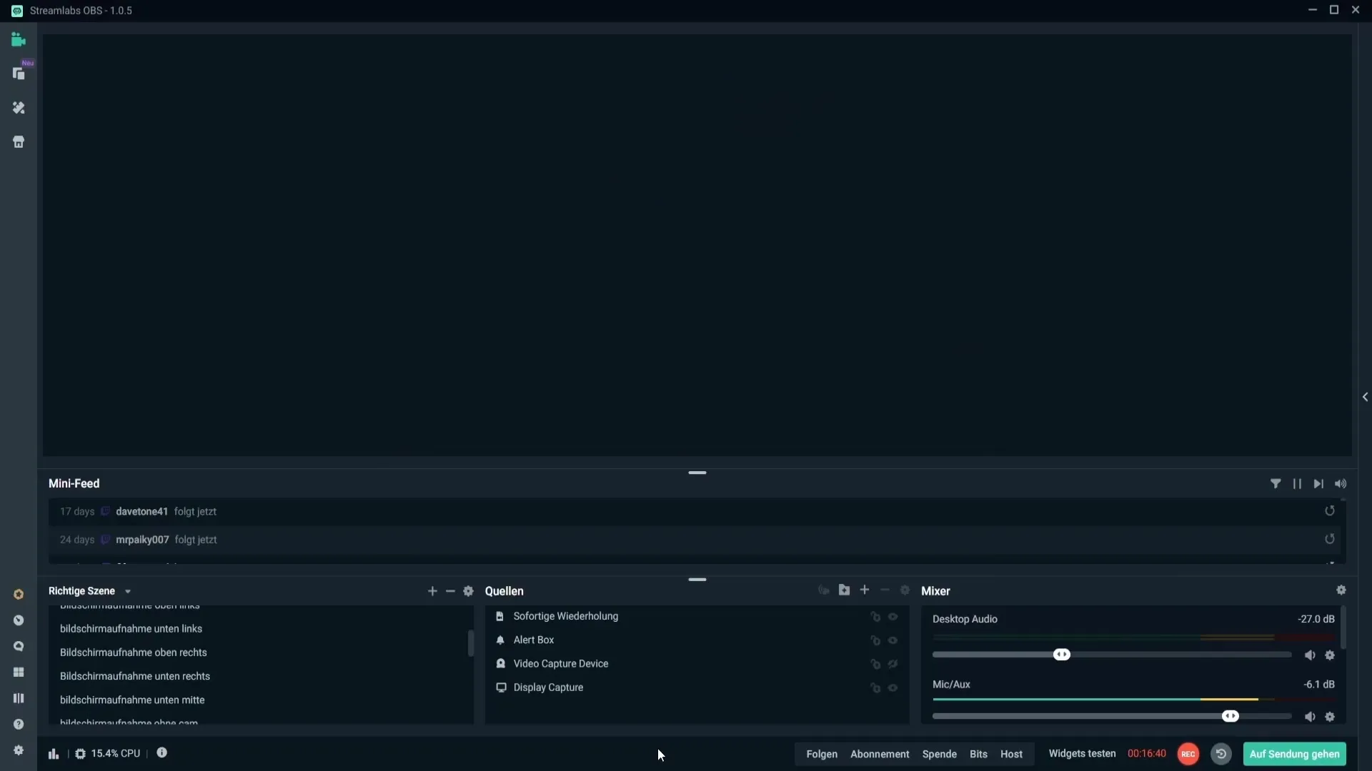 Tastenkürzel in Streamlabs OBS Einrichten Tastenkürzel in Streamlabs OBS Einrichten