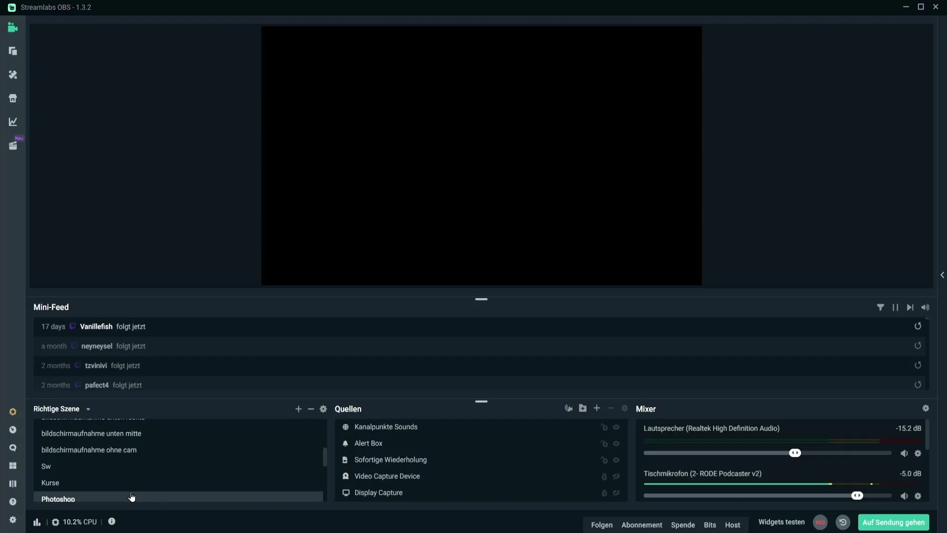So richtest du ein Spendenglas in Streamlabs OBS ein