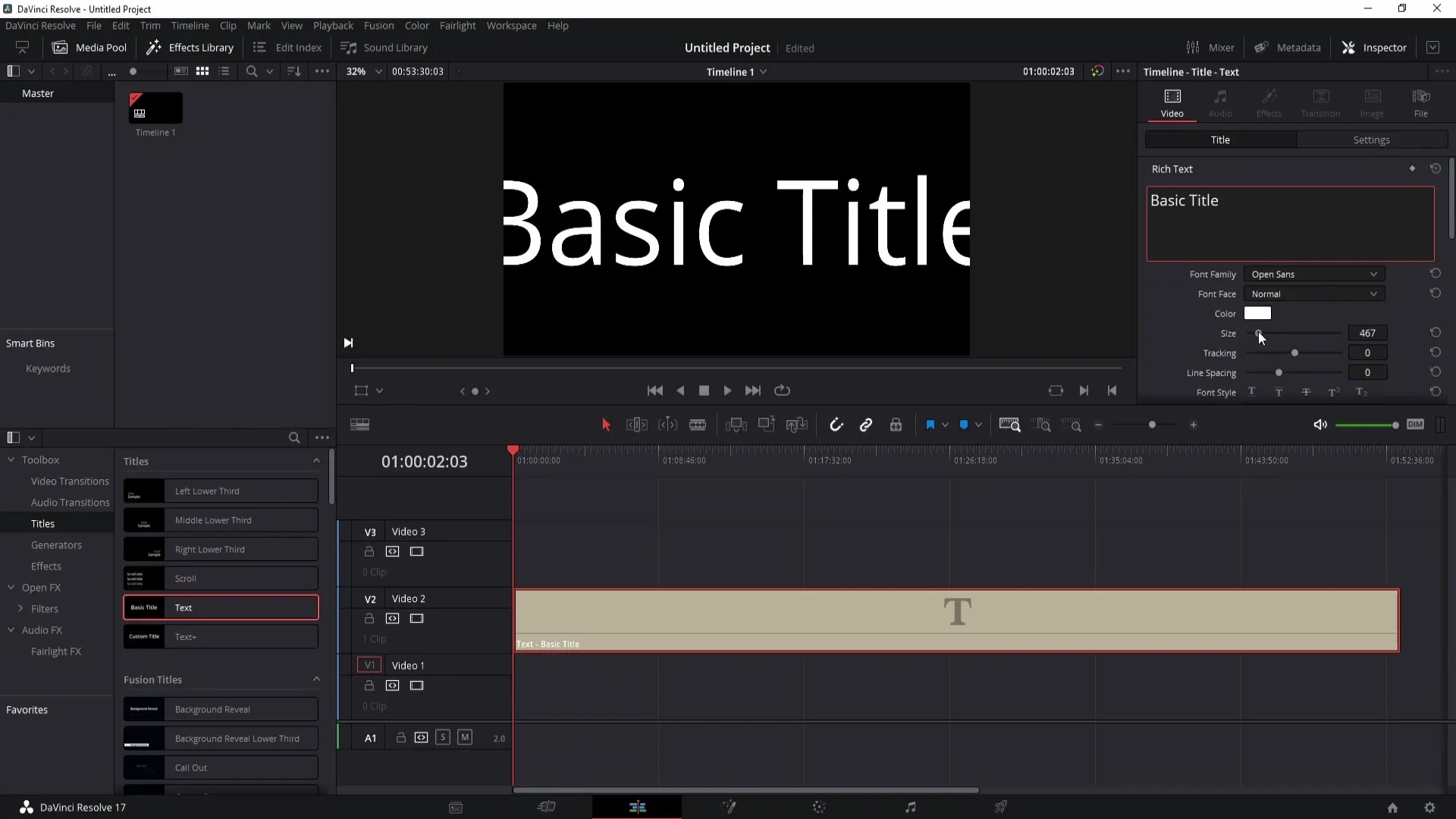 Editace textu v programu DaVinci Resolve - Tvůj krok za krokem průvodce