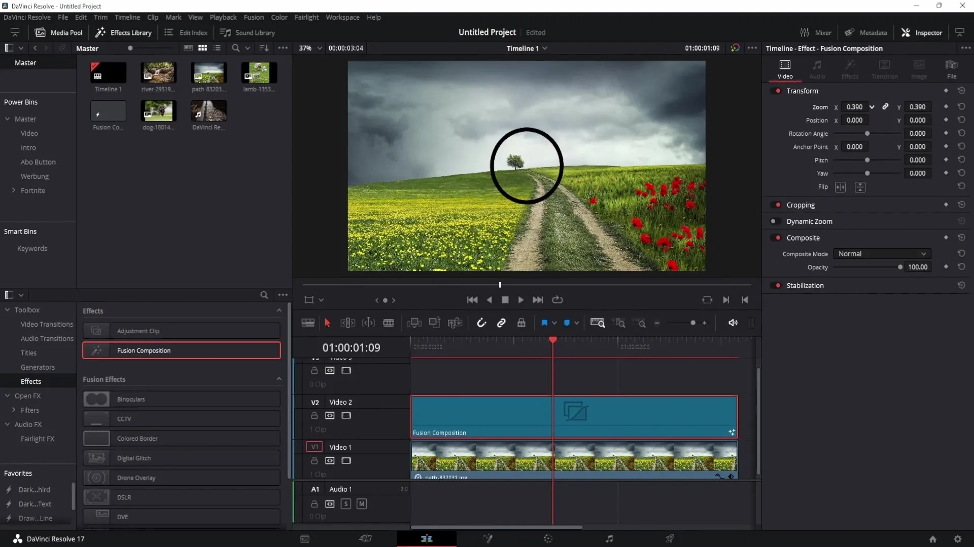 Kreativní tvary v DaVinci Resolve: Podrobný průvodce tvorbou tvarů v oblasti Fusion