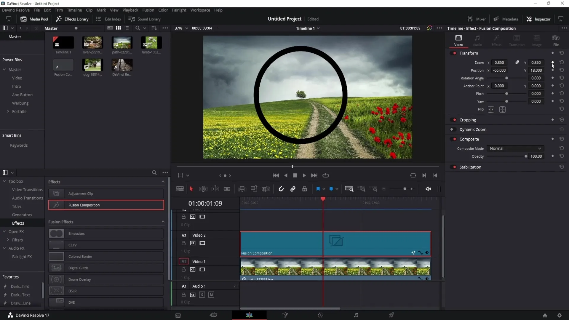Kreativní formy v DaVinci Resolve: Podrobný průvodce vytvářením forem v oblasti Fusion