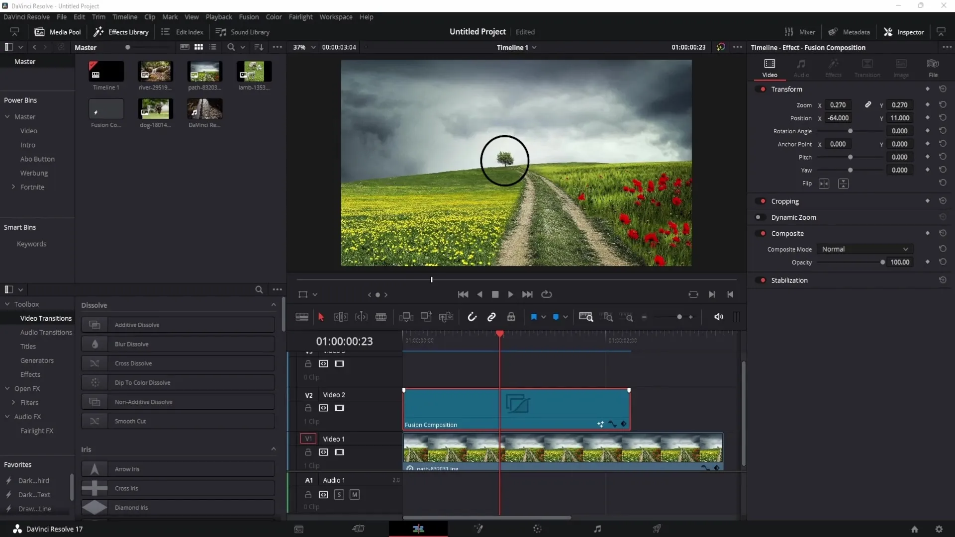 Tvorba kreativních forem v programu DaVinci Resolve: Komplexní průvodce tvorbou forem v oblasti slučování