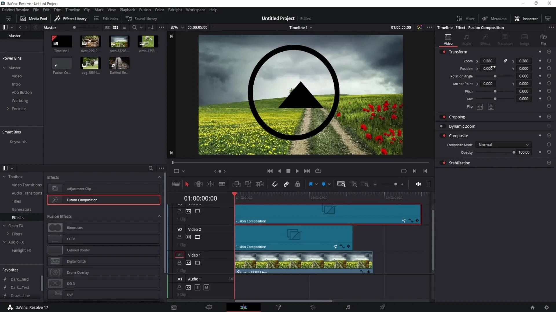 Kreativní tvary v DaVinci Resolve: Kompletní průvodce vytvářením tvarů v oblasti Fusion