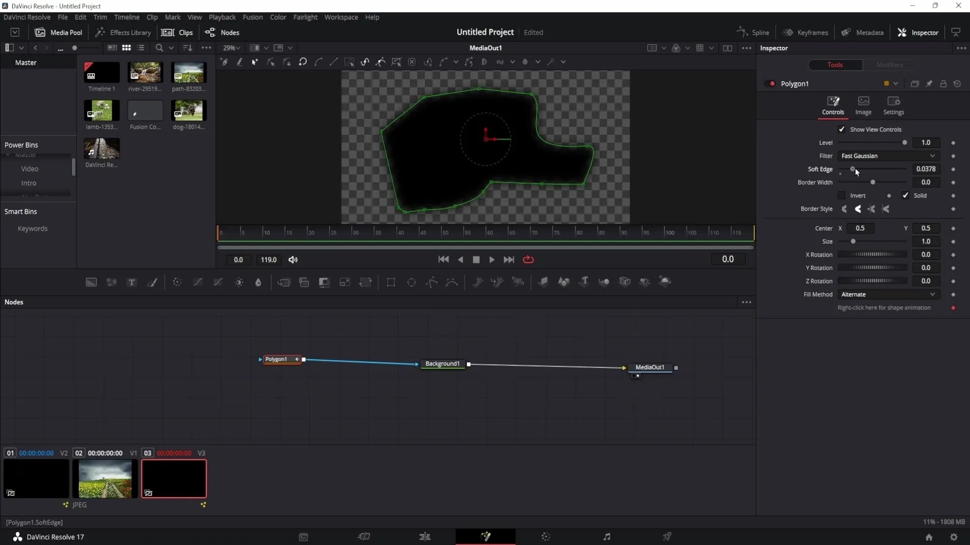 Kreativní tvary v DaVinci Resolve: Komplexní průvodce tvorbou tvarů v oblasti Fusion