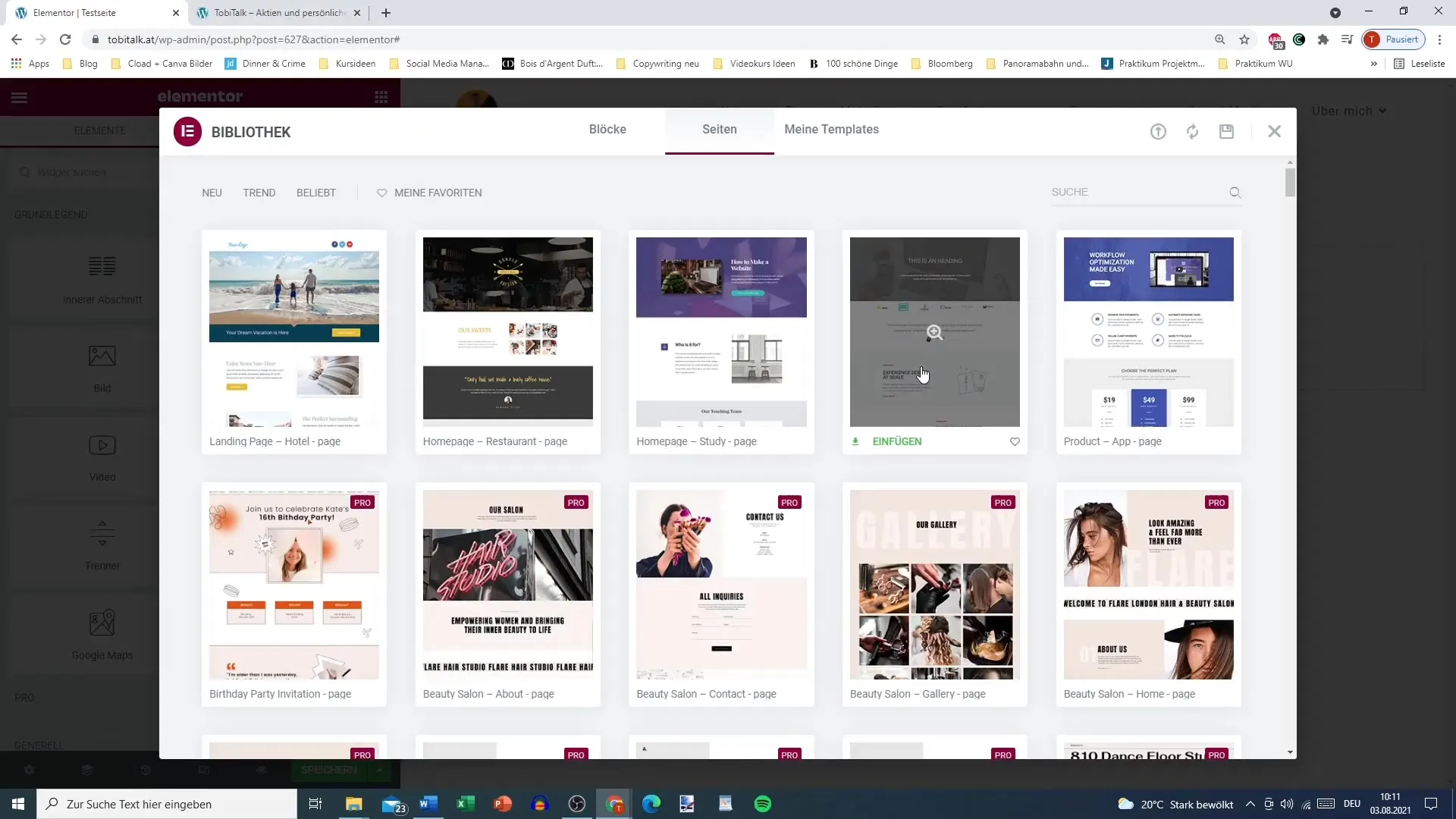 Efficiently using Elementor template library for WordPress Efficiently use Elementor template library for WordPress
