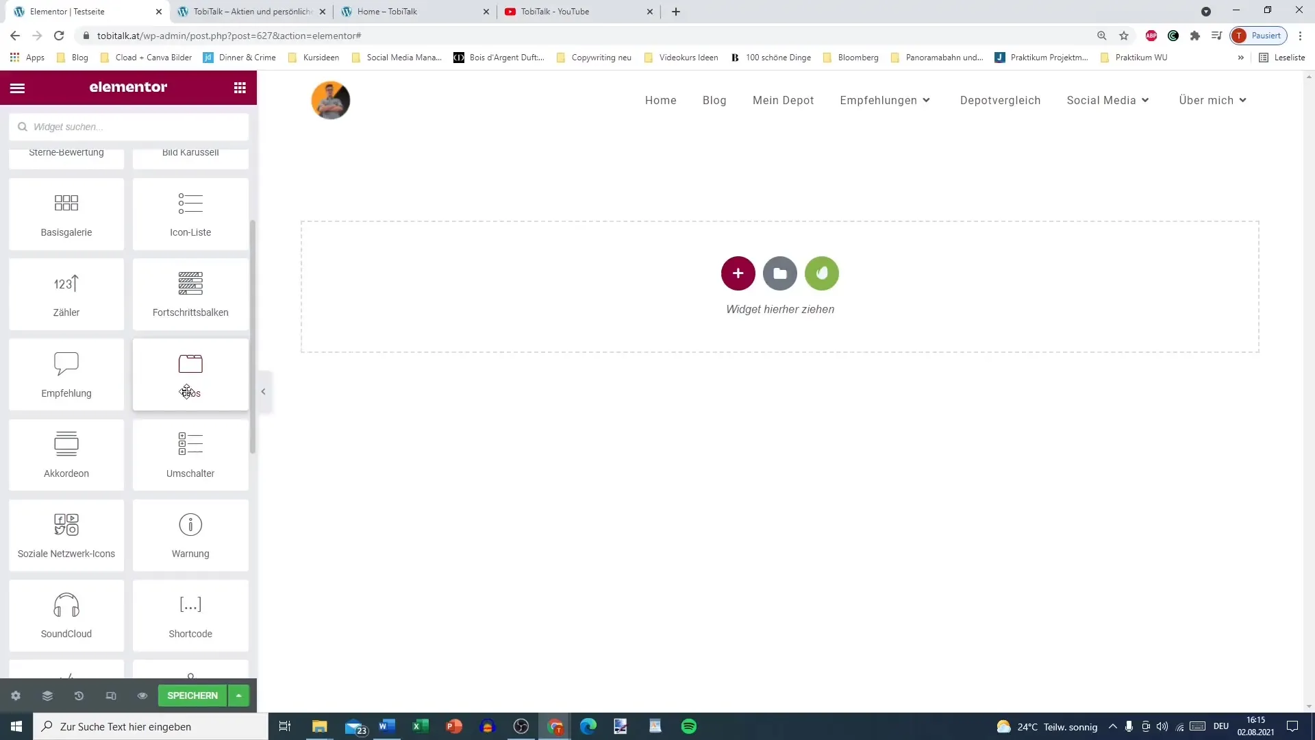 Tabs in Elementor für WordPress – Schritt für Schritt Anleitung Tabs in Elementor für WordPress – Schritt für Schritt Anleitung