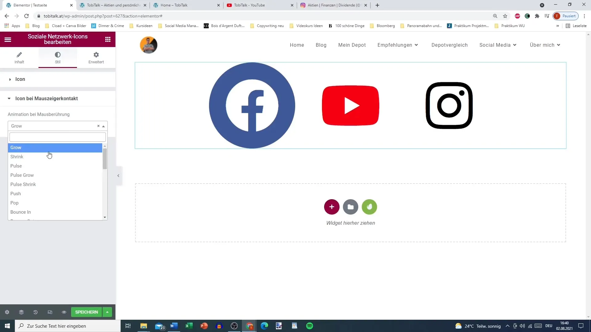 Soziale Netzwerk-Icons erfolgreich in Elementor integrieren Soziale Netzwerk-Icons erfolgreich in Elementor integrieren