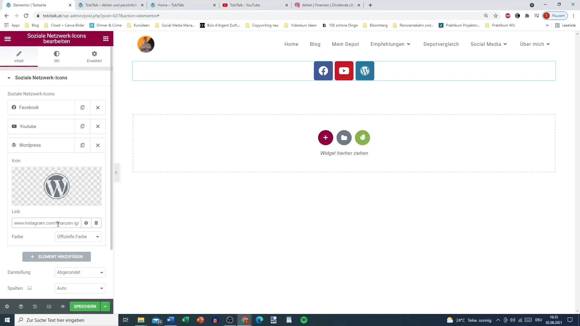 Soziale Netzwerk-Icons erfolgreich in Elementor integrieren Soziale Netzwerk-Icons erfolgreich in Elementor integrieren