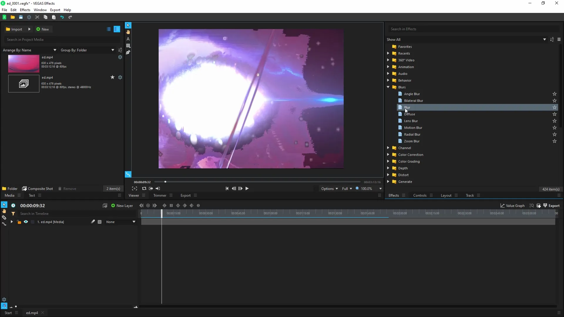 VEGAS Effects – effetti artistici per la tua videoproduzione