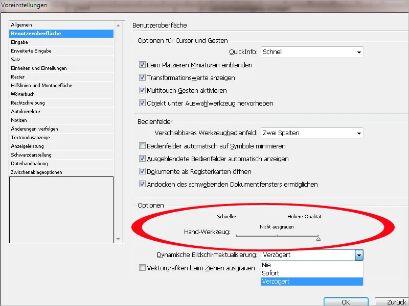 Προεπιλεγμένες ρυθμίσεις στο Adobe InDesign