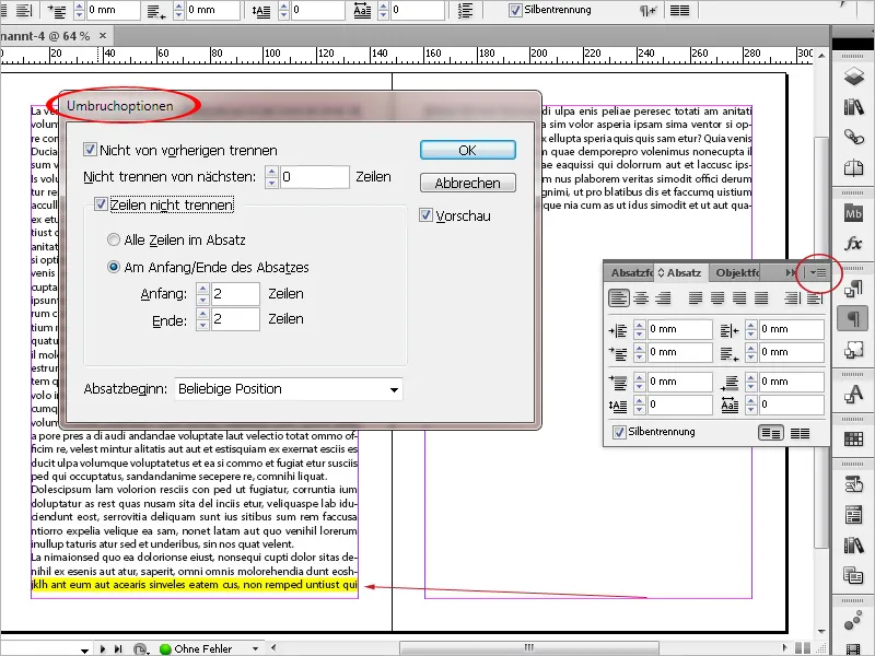 Προεπιλεγμένες ρυθμίσεις στο Adobe InDesign