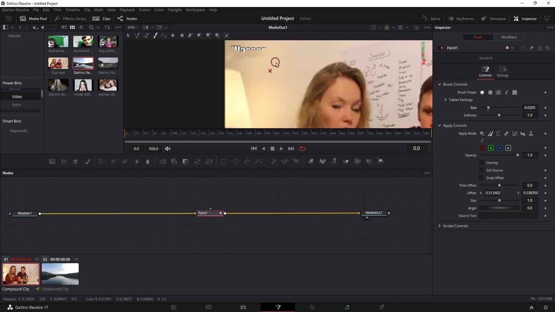 Odstranění vodoznaku v programu DaVinci Resolve - krok za krokem návod
