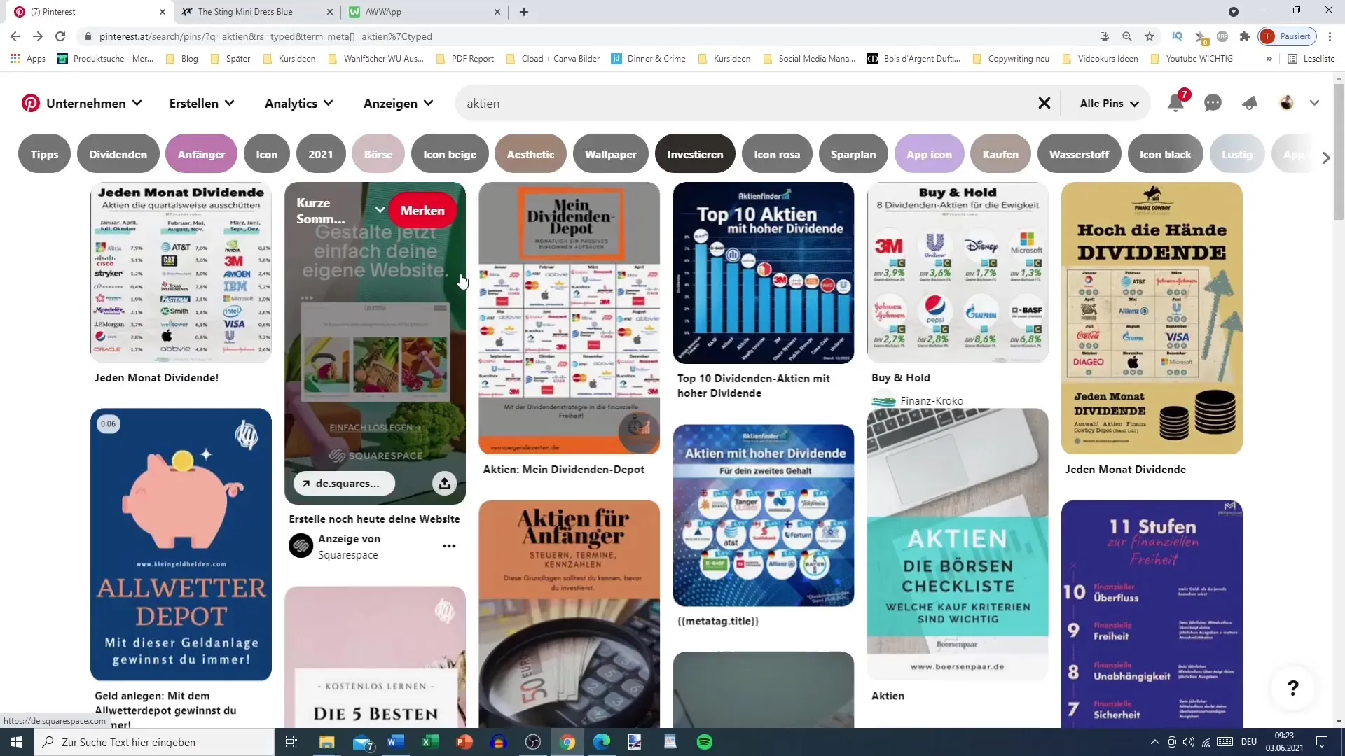 Pinterest effektiv für Affiliate Marketing einsetzen