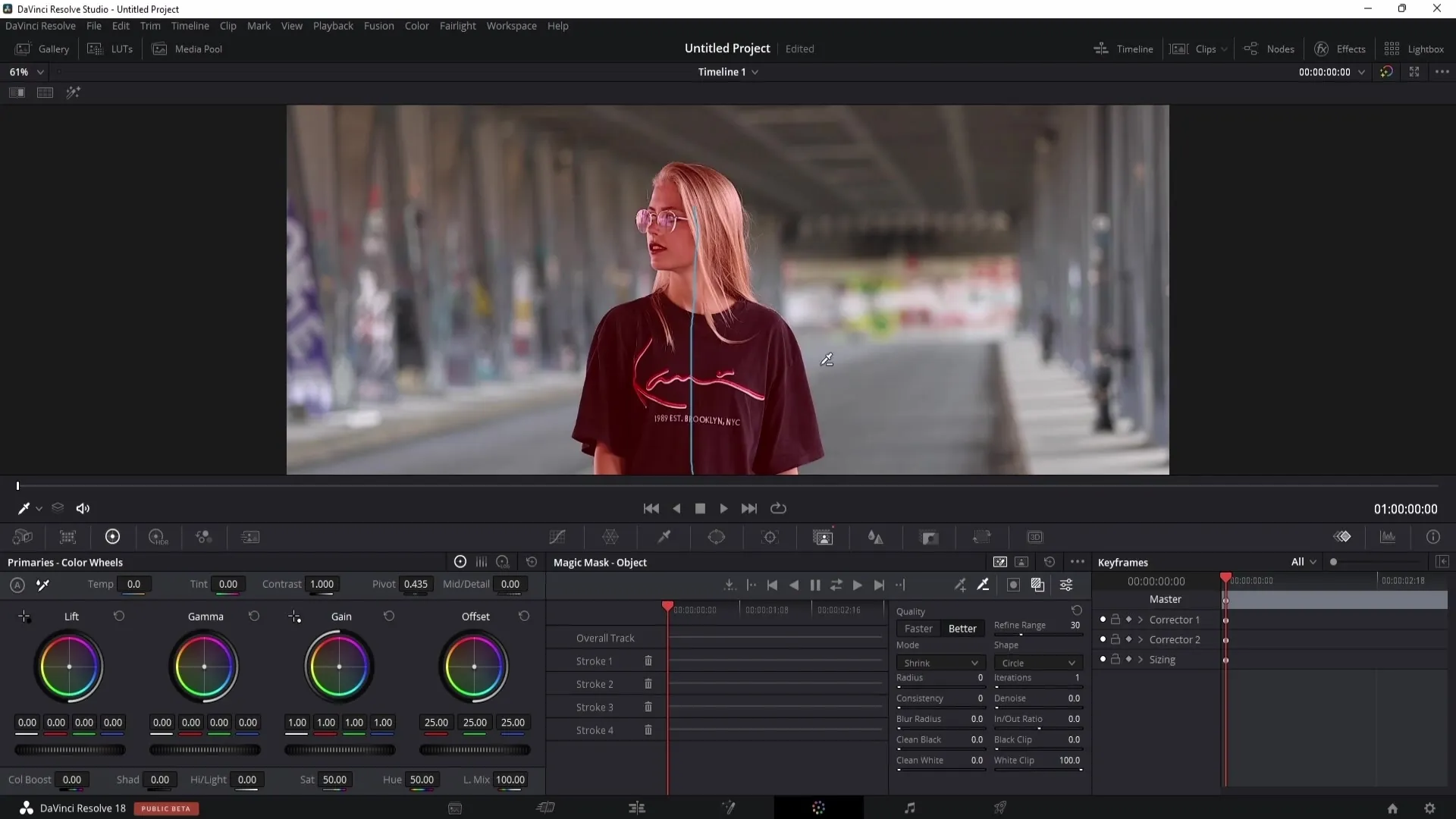 DaVinci Resolve: Efektivně vystřihnout osobu