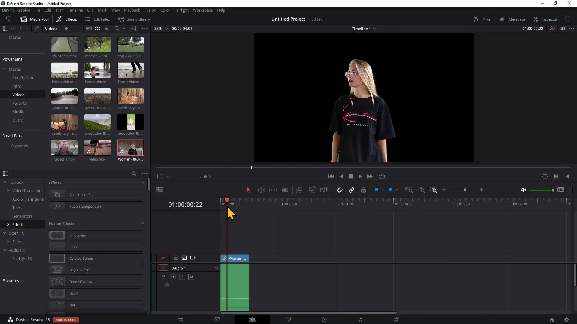 DaVinci Resolve: Efektivně vystřihnout osobu