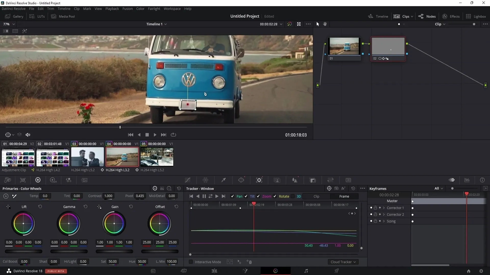DaVinci Resolve: Účinně znečitelnit oblasti