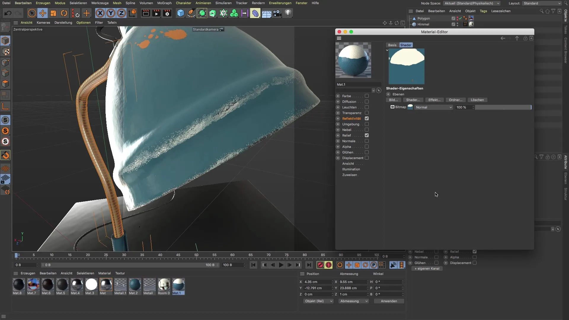 PBR-Materialien in BodyPaint 3D umwandeln