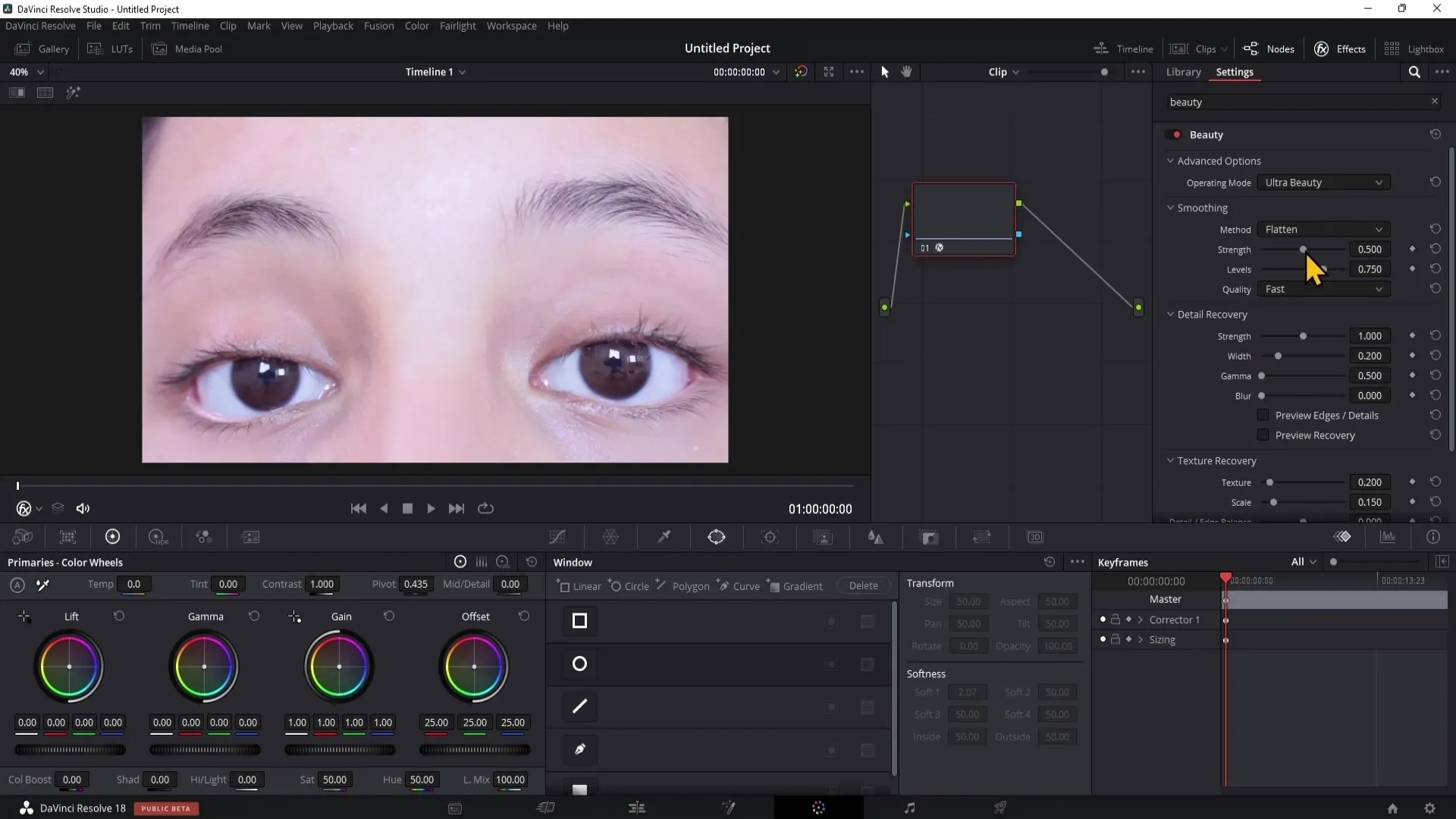 Retouche beauté parfaite dans DaVinci Resolve avec le filtre Beauty Fx Retouche beauté parfaite dans DaVinci Resolve avec le filtre Beauty Fx
