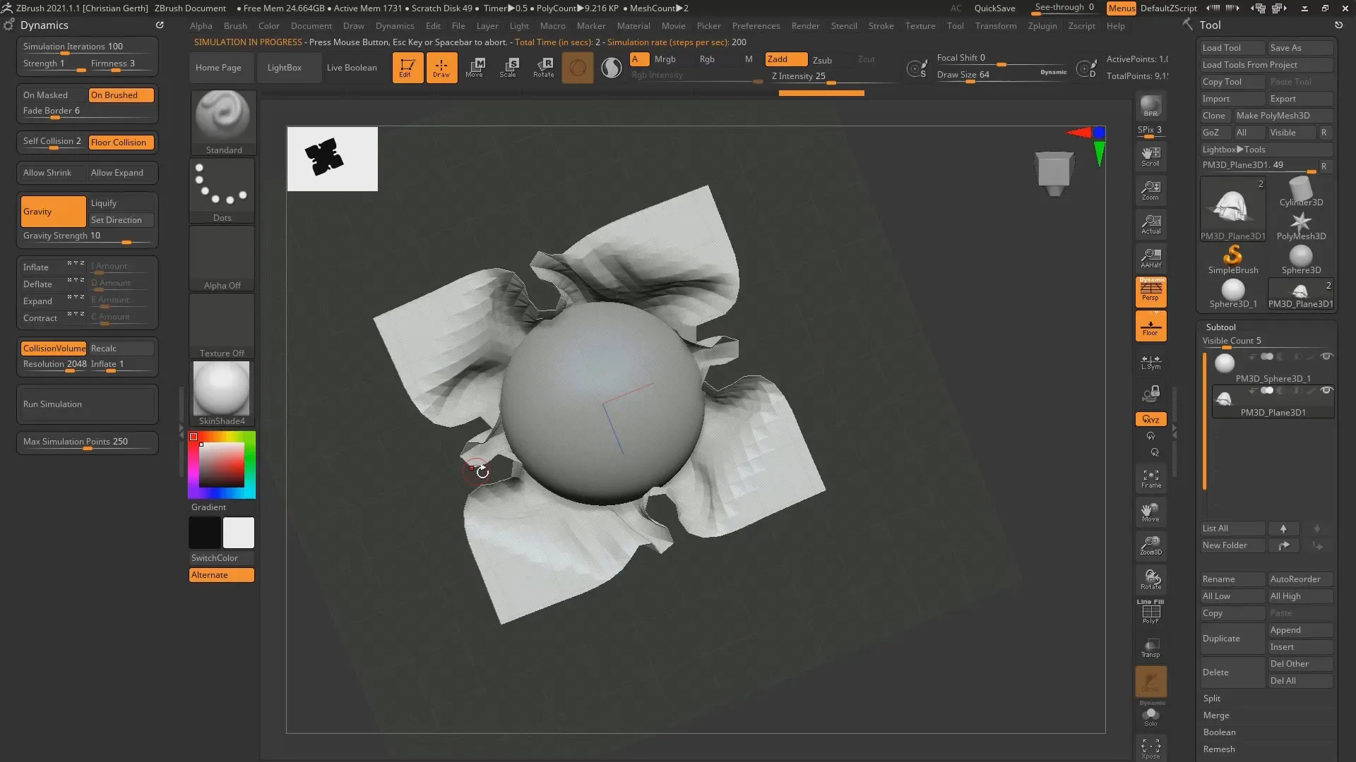 ZBrush 2021: simularea materialelor eficient realizată ZBrush 2021: Simularea materialelor eficientă