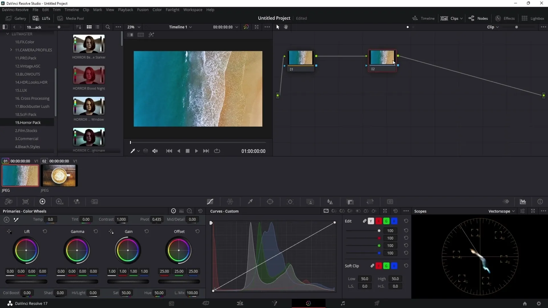 DaVinci Resolve: Všechny uzly pro barevné úpravy vysvětleny