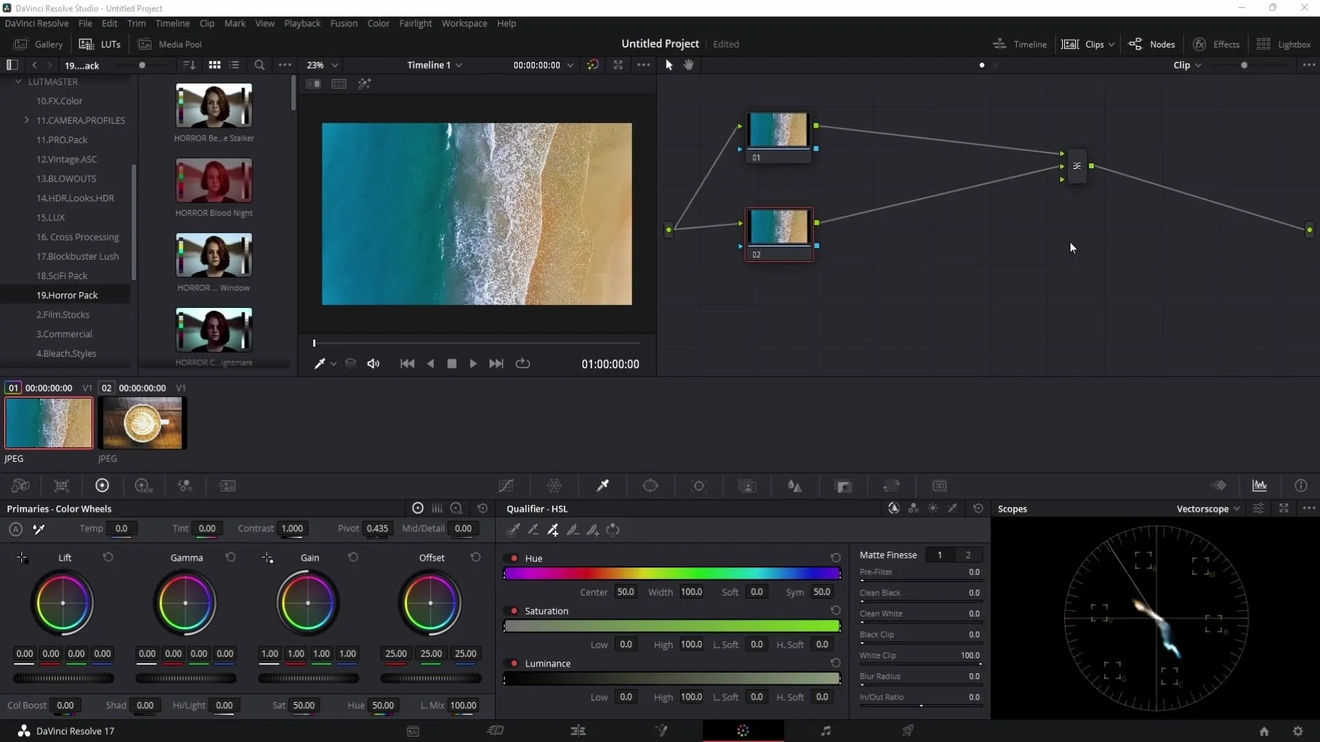 DaVinci Resolve: Vysvětleny všechny uzly pro barevné korekce