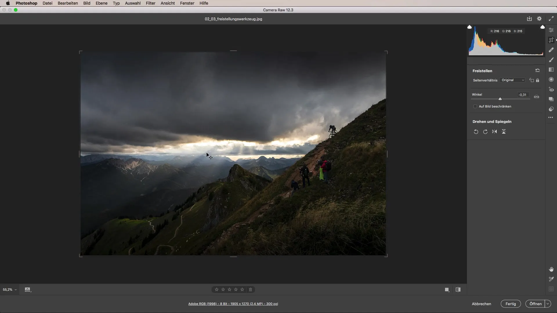 Optimal image composition through cropping in Camera Raw Optimal image composition through cropping in Camera Raw