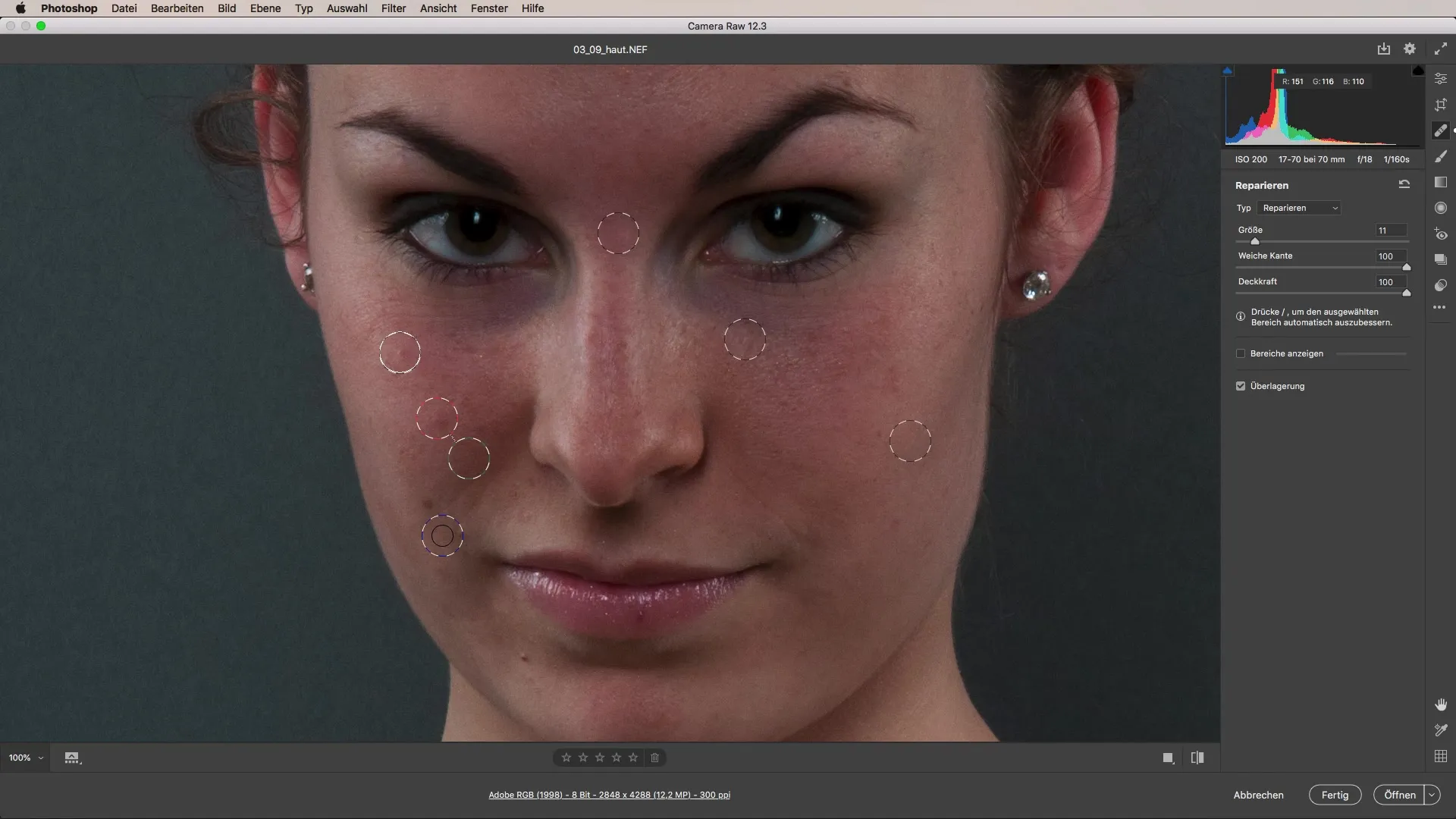 Mengaplikasikan retouching kulit dengan sempurna menggunakan Adobe Camera Raw Penerapan retouching kulit yang sempurna dengan Adobe Camera Raw