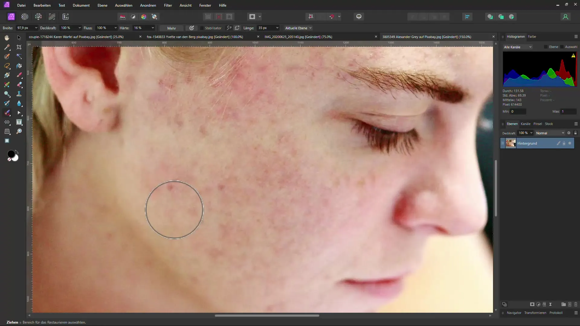 Metodi efficaci per rimuovere oggetti dalle immagini con intelligenza artificiale: confronto tra Affinity Photo e Photopea