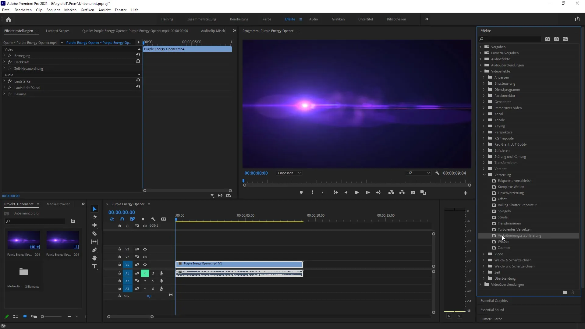 Verkrümmungsstabilisierung in Premiere Pro CC 2021: Tipps für Einsteiger Verkrümmungsstabilisierung in Premiere Pro CC 2021: Tipps für Einsteiger