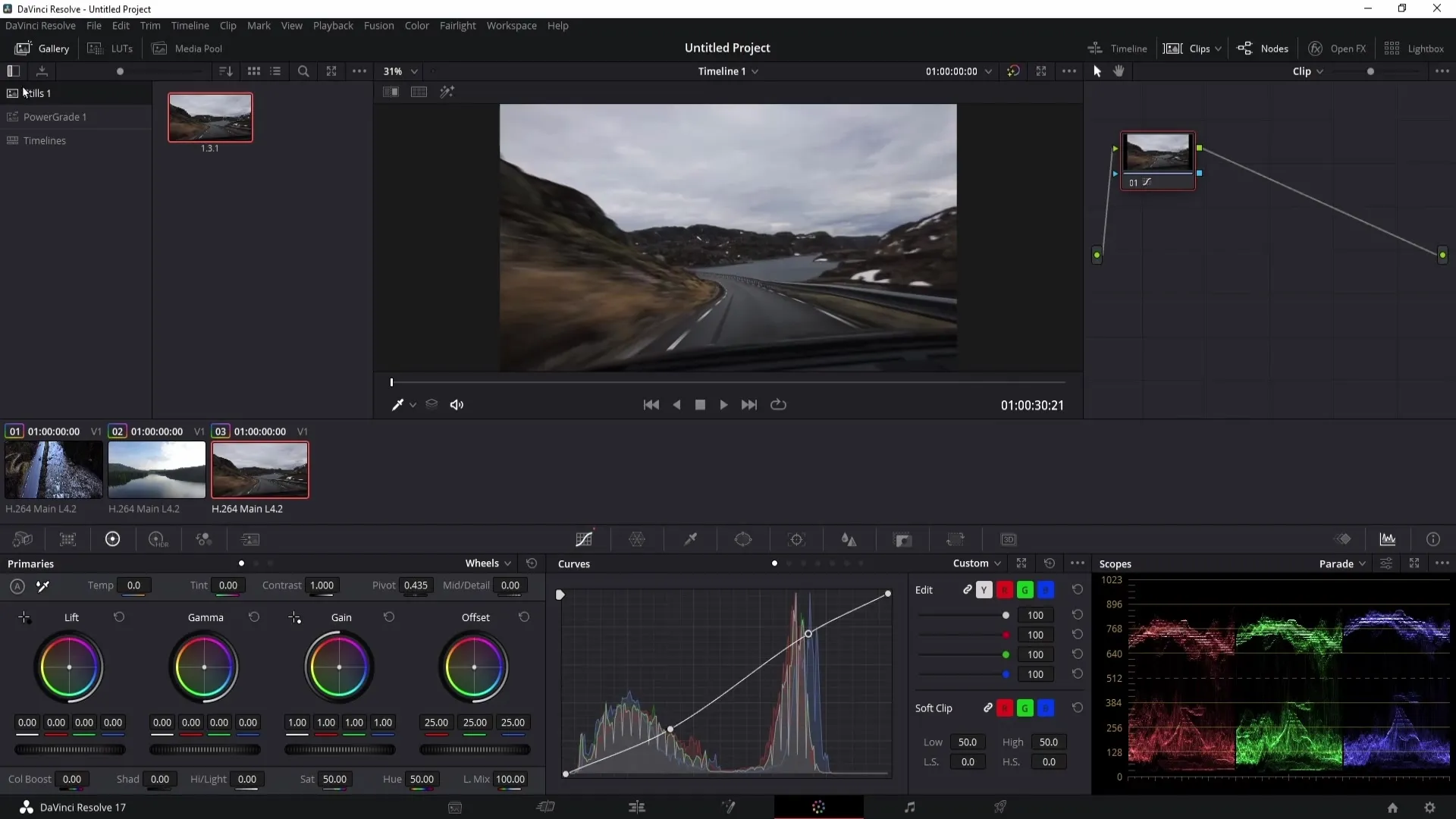 DaVinci Resolve: Sdílené uzly efektivně využívat a ukládat barvy