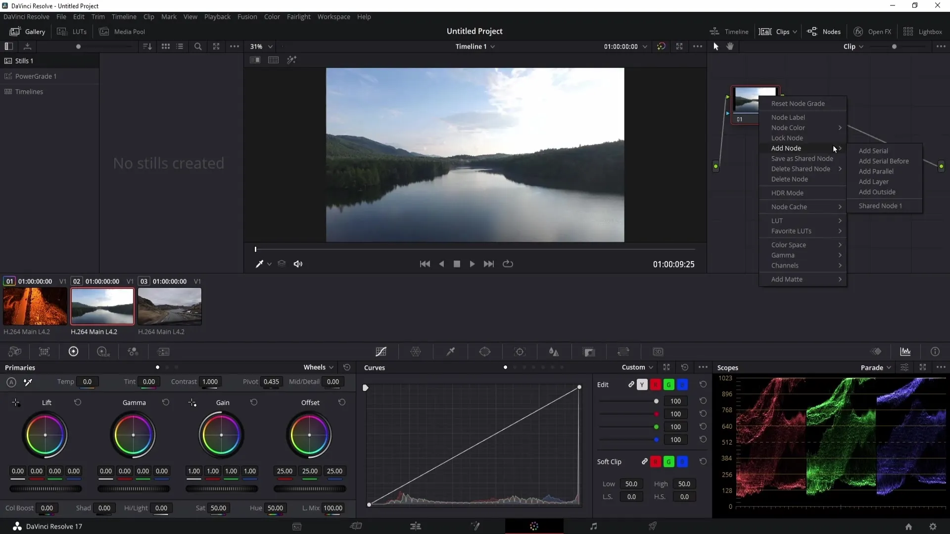 DaVinci Resolve: Jak efektivně využívat sdílené uzly a ukládat barvy