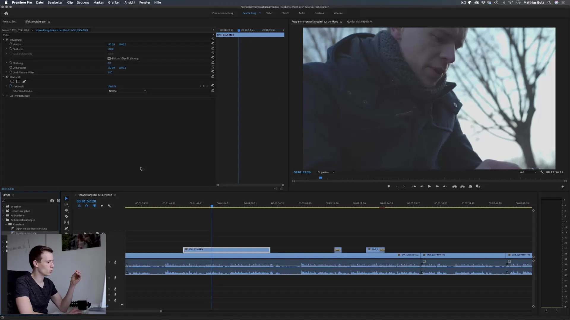 Create animations with effects settings in Premiere Pro CC