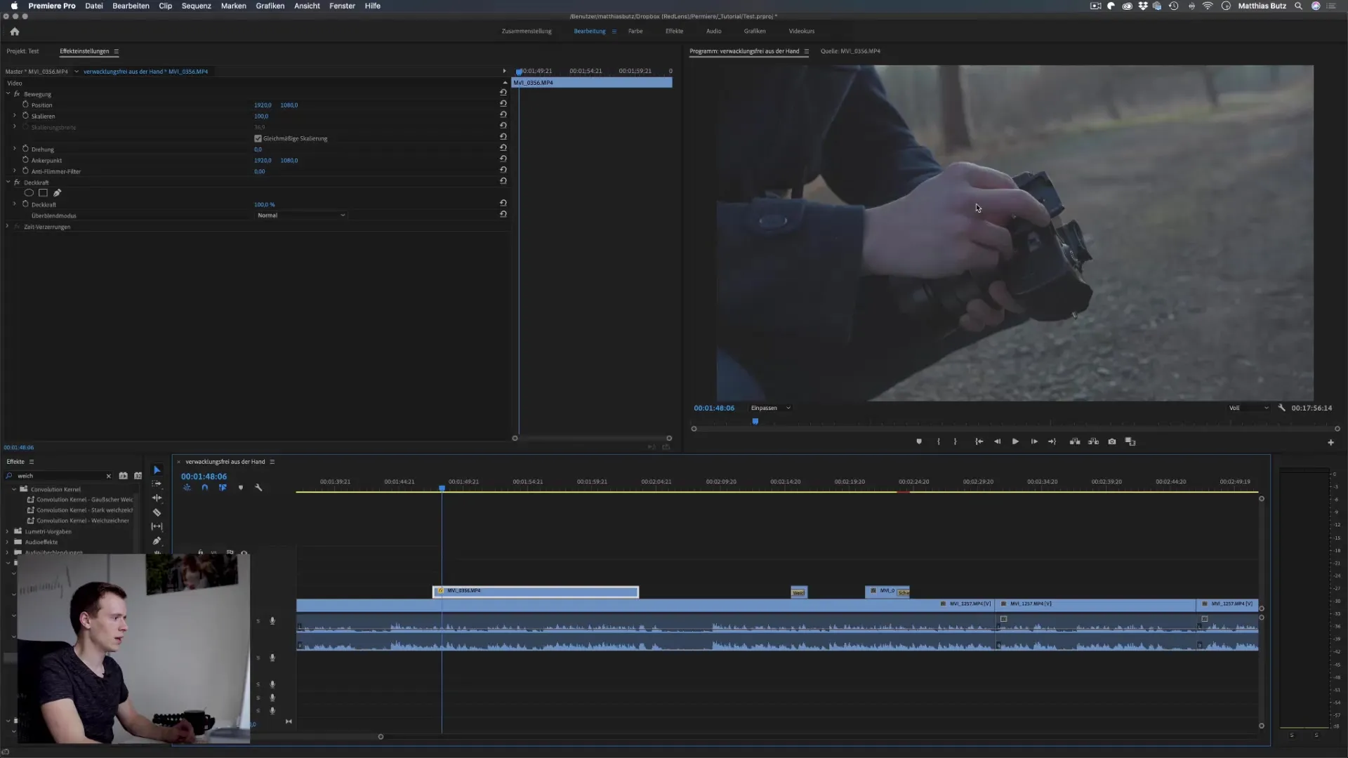 Create animations with effects settings in Premiere Pro CC