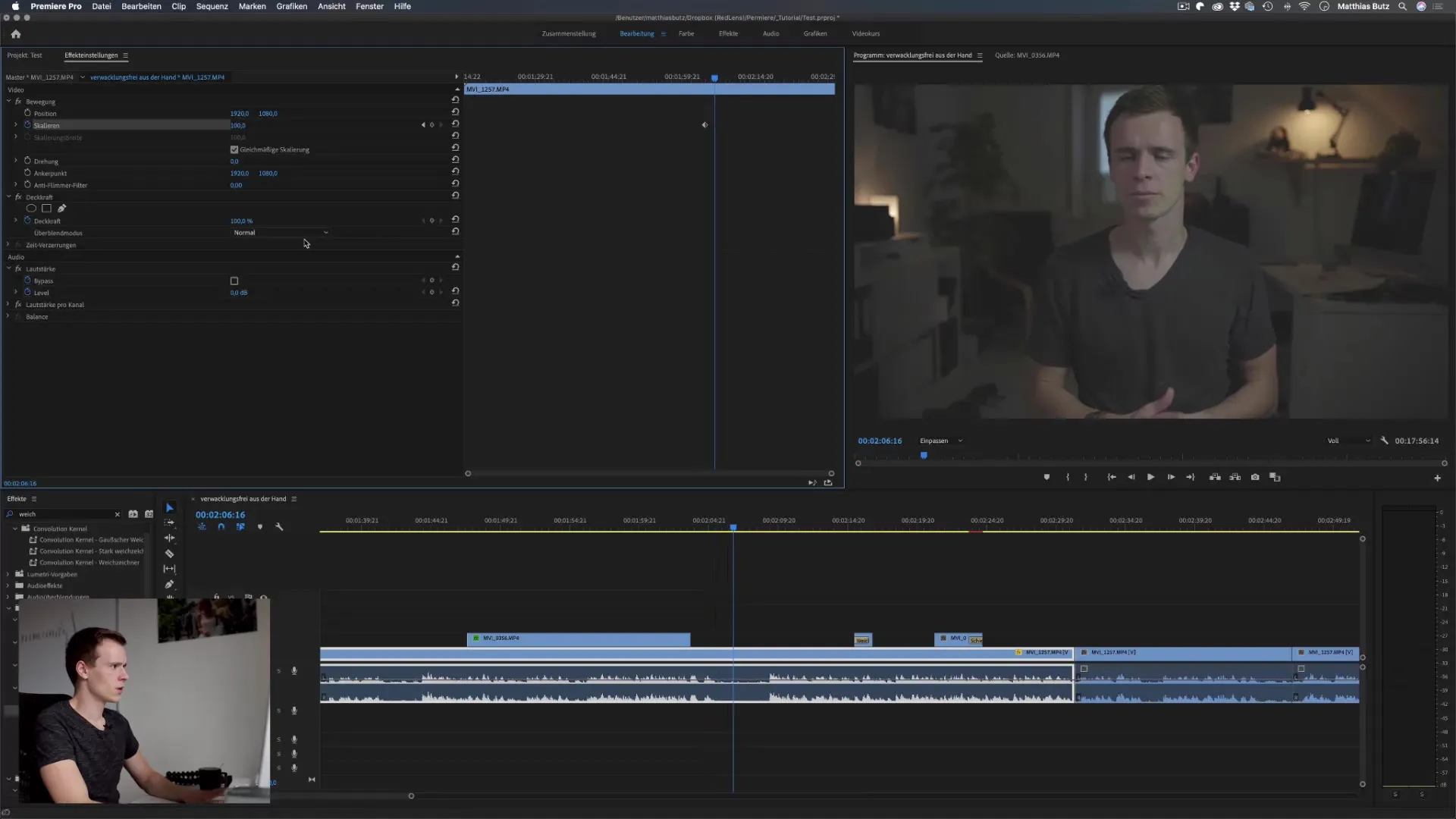Create animations with effects settings in Premiere Pro CC
