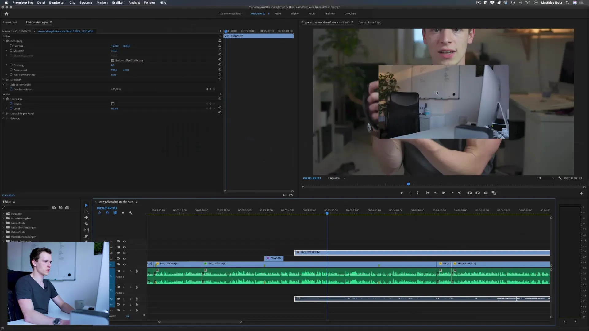 Weißabgleich in Premiere Pro CC professionell setzen